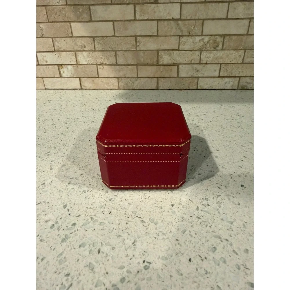 Cartier Red Gold Genuine Watch Bracelet Storage Box Empty Case COWA 0049